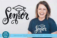 Class of 2026 svg, cute 2026 grad svg, 2026 graduate seniors Product Image 1