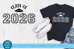Class of 2026 svg, cute 2026 grad svg, 2026 graduate seniors Product Image 1