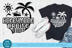 2025 Honeymoon Cruise svg for Newly Married Wife and Husband Product Image 1