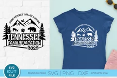 2025 Tennessee SVG for a Family Trip or Vacation -TN Family Product Image 1