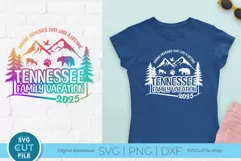 2025 Tennessee SVG for a Family Trip or Vacation -TN Family Product Image 1