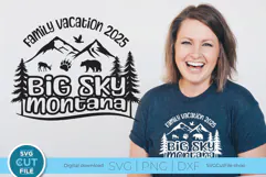 2025 Big Sky Montana svg - Big Sky Family vacation or Trip Product Image 1
