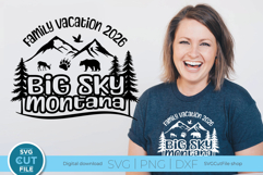 2026 Big Sky Montana svg - Big Sky Family vacation or Trip Product Image 1