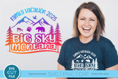 2025 Big Sky Montana svg - Big Sky Family vacation or Trip Product Image 1