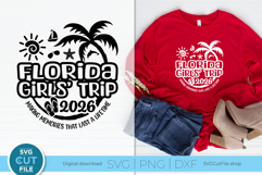 Florida Girls' Trip 2026 svg - Ladies' Florida Vacation svg Product Image 1
