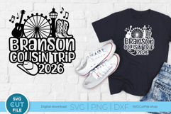 2026 Branson Cousin Trip SVG for a Branson Cousins Vacation Product Image 1