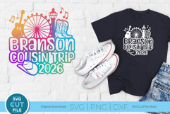 2026 Branson Cousin Trip SVG for a Branson Cousins Vacation Product Image 1