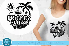 Friends Cruise svg - 2026 Cruise BestiesTrip Product Image 1