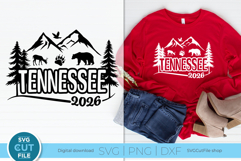 2026 Tennessee SVG for a Trip or Vacation -TN Friends Trip Product Image 1