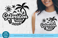 Galveston, Texas SVG for Cricut or Silhouette 2026 Product Image 1