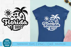 2027 Florida svg - Great for a Florida Family Vacation Product Image 1