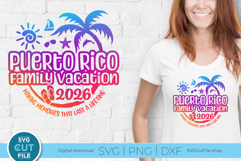 2026 Puerto Rico svg - Puerto Rico Vacation or Trip Design Product Image 1