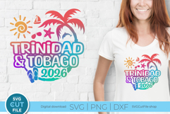 Trinidad and Tobago svg, a Caribbean SVG 2026 Product Image 1