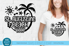 2026 St. Augustine Beach svg - Saint Augustine Florida Trip Product Image 1
