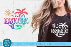 2026 Costa Rica svg - Costa Rica Vacation or Trip Design Product Image 1