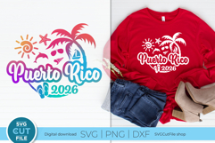 2026 Puerto Rico svg - Puerto Rico Vacation or Trip Design Product Image 1
