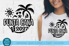 2027 Punta Cana svg - Dominican Republic Vacation or Trip Product Image 1