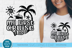My First Cruise SVG, Baby Cruise vacation, 2027 svg Product Image 1