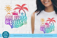 My First Cruise SVG, Baby Cruise vacation, 2027 svg Product Image 1