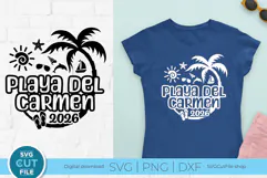 2026 Playa Del Carmen svg - Great for a Mexico vacation Product Image 1