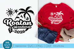 2026 Roatan svg - Great for a Roatan Honduras vacation Product Image 1