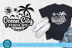 2026 Ocean City svg - Great for a Maryland Vacation or Trip Product Image 1