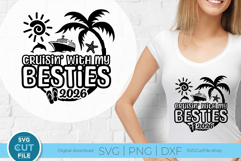 Besties Cruise svg - 2026 Cruise Best Friends Trip Product Image 1