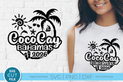 2026 CocoCay Bahamas svg - Great for a CocoKey Bahamas Trip Product Image 1