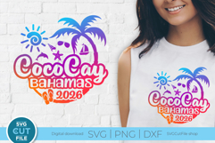2026 CocoCay Bahamas svg - Great for a CocoKey Bahamas Trip Product Image 1