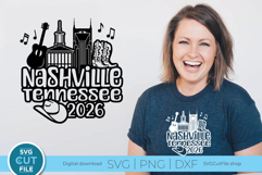 2026 Nashville svg - Nashville TN Family vacation or Trip Product Image 1