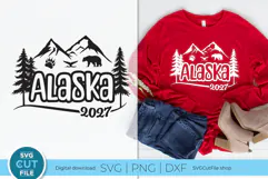 2027 Alaska svg - Alaska vacation or Trip svg Product Image 1