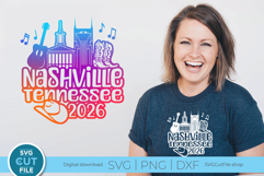 2026 Nashville svg - Nashville TN Family vacation or Trip Product Image 1