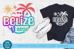 2026 Belize svg - Belize Caribbean Vacation or Trip Design Product Image 1
