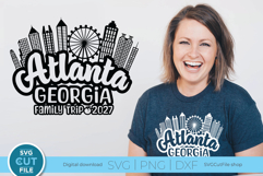 Atlanta svg, Atlanta Georgia svg, Family Trip 2027 Svg, ATL Product Image 1