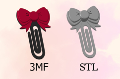 Paper Clips, Bow Beautiful STL/3MF files for 3D Printing Product Image 2