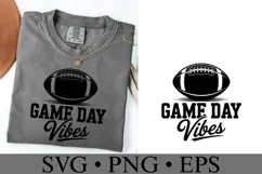 Game Day Vibes Svg | Sport Svg | Shirt Svg Product Image 1