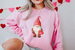 Gnome Watercolor Valentines Clipart, Valentines Clipart Product Image 2