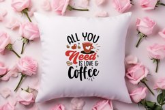 All you need is love &amp; coffee SVG Product Image 2