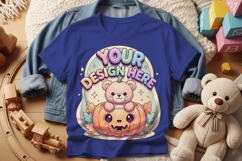 Print on demand boy T-shirt mockup Product Image 3