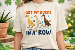 Got My Ducks Mostly In A Row SVG PNG Product Image 2