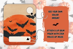 Halloween Bats Money Card Design, Kids Money Card Product Image 2