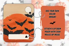 Halloween Bats Money Card Design, Kids Money Card Product Image 2