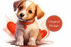 Cute Puppy Tumbler Sublimation, Dog Sublimation Tumbler Wrap Product Image 2