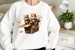 Adorable Pilot Animals Couple Clipart, Watercolor Animals Product Image 2