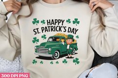 Happy St. Patric s Day PNG, St Patricks Day Gnome Sublimatio Product Image 2