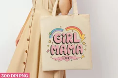 Girl mama PNG, Retro Mama Sublimatio PNG Product Image 2