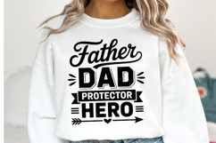 Father Dad Protector Hero svg | Shirt Svg Product Image 2