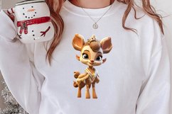 3D Christmas Sublimation Clipart Product Image 2