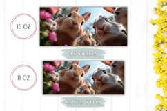 Easter Mug Design, Easter Bunnies Mug Template Product Image 2