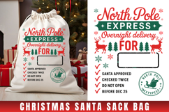 North Pole SVG| Christmas Gift Bag Product Image 1